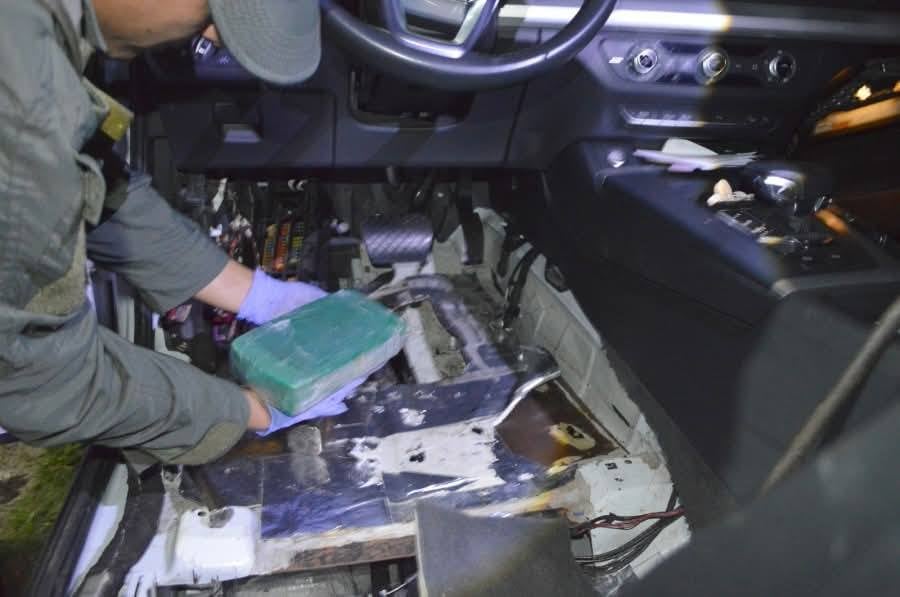 El operativo, realizado por personal de la Sección Seguridad Vial Paso de los Libres del Escuadrón 7 de Gendarmería Nacional (Gendarmería)