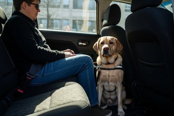 Una nueva regla obligará a conductores de transporte por aplicación a aceptar pasajeros con animales de servicio en Estados Unidos