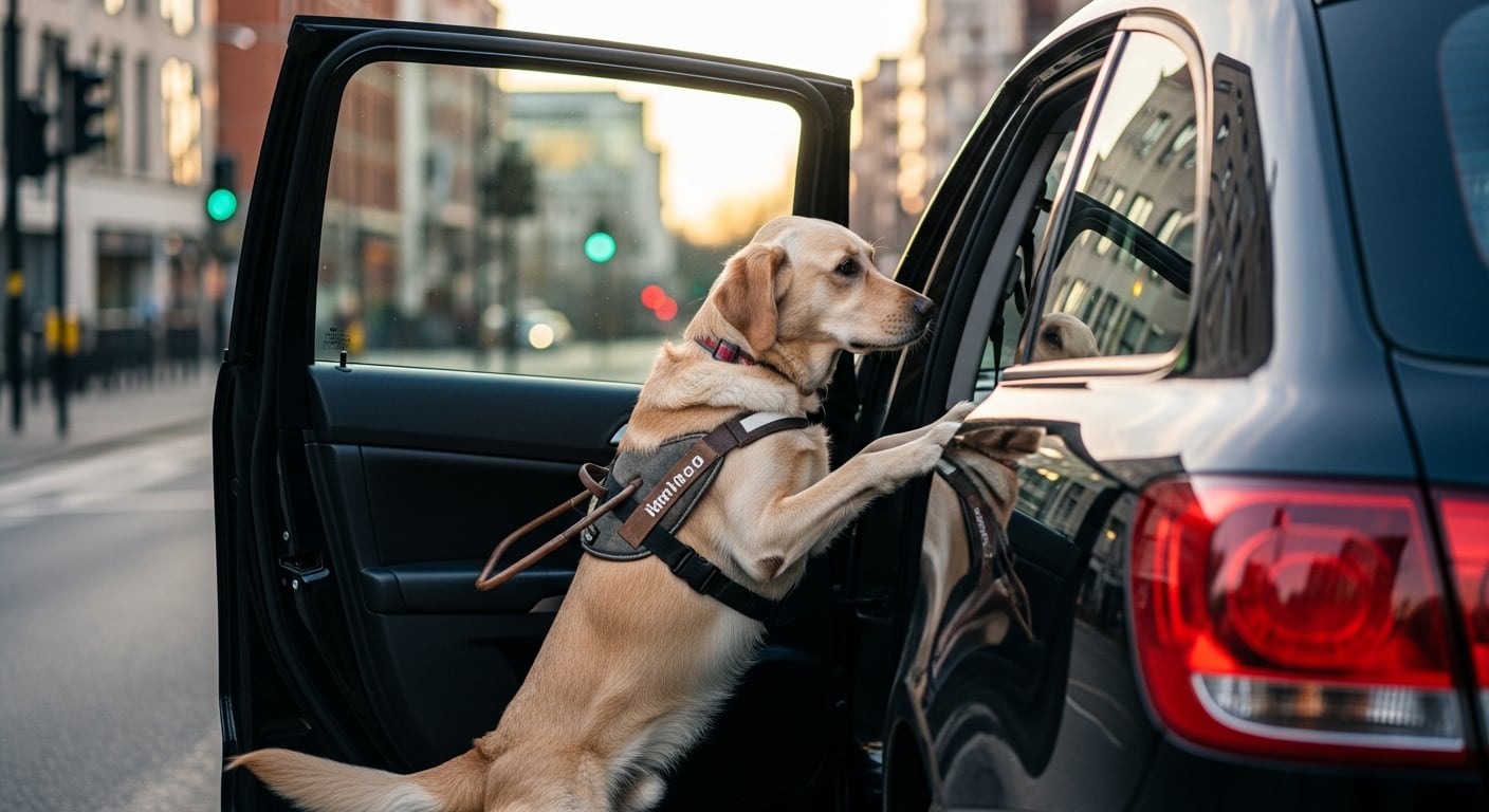 El acuerdo nacional obliga a Lyft a aceptar viajes con animales de servicio para garantizar accesibilidad a personas con discapacidad en Estados Unidos. (Imagen Ilustrativa Infobae)
