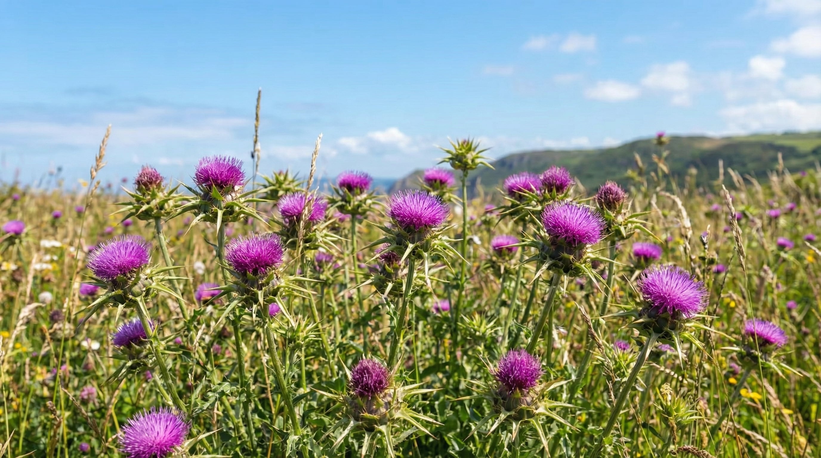 Investigaciones sobre el cardo mariano muestran resultados contradictorios en afecciones hepáticas, lo que limita su recomendación (Imagen Ilustrativa Infobae)