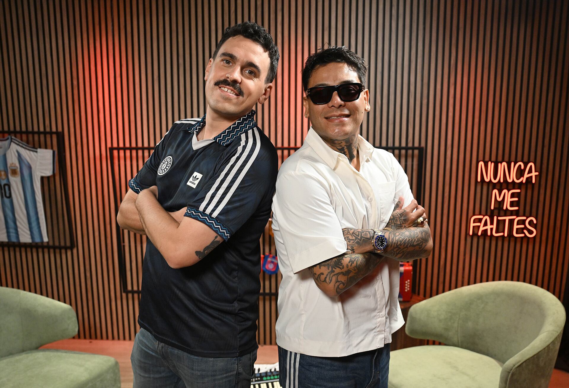 Manu Jove entrevistó a Uriel Lozano, un referente de la cumbia santafesina, para Nunca me faltes (Maximiliano Luna)