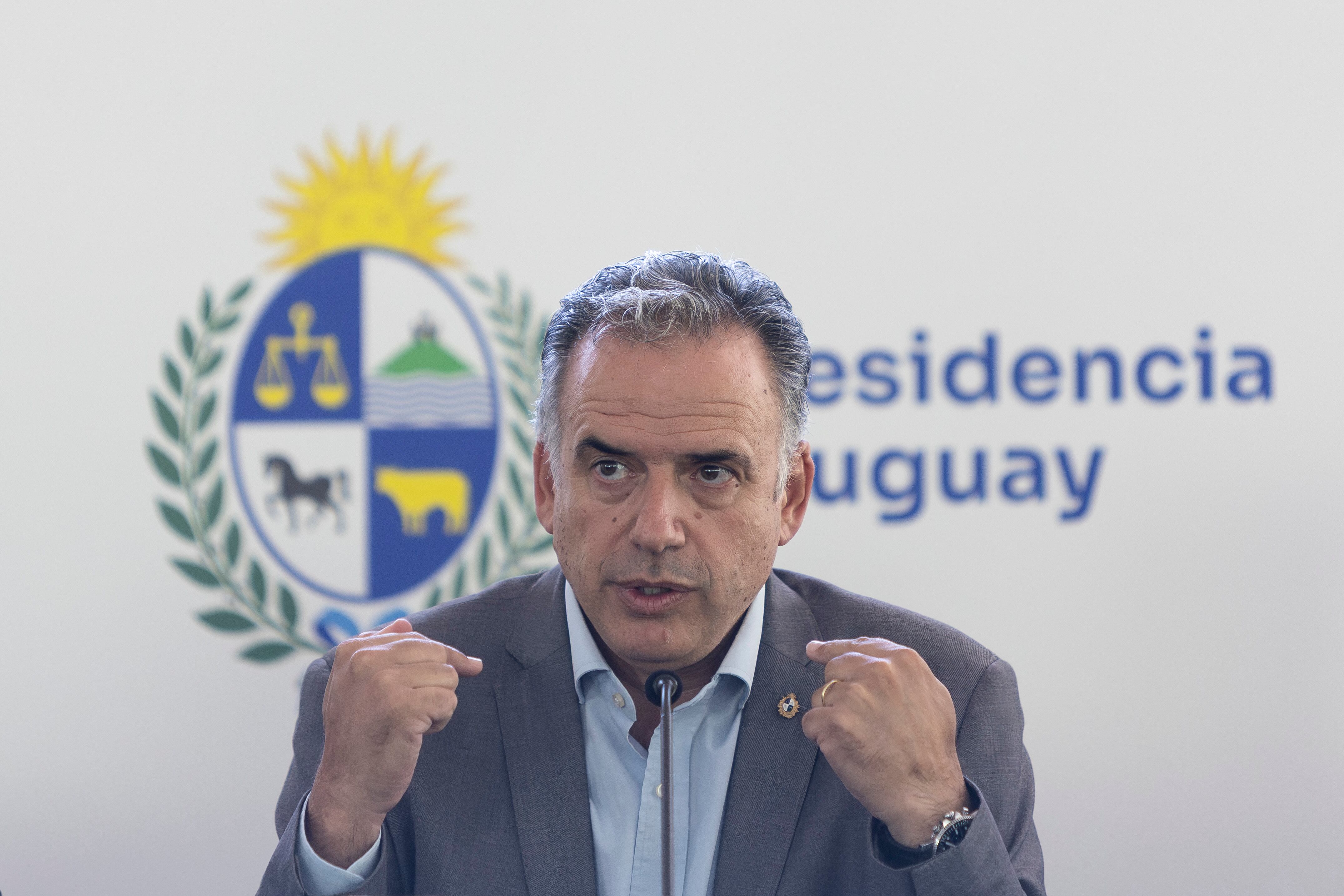 El presidente de Uruguay, Yamandú Orsi (Camilo dos Santos Ayala, Presidencia)