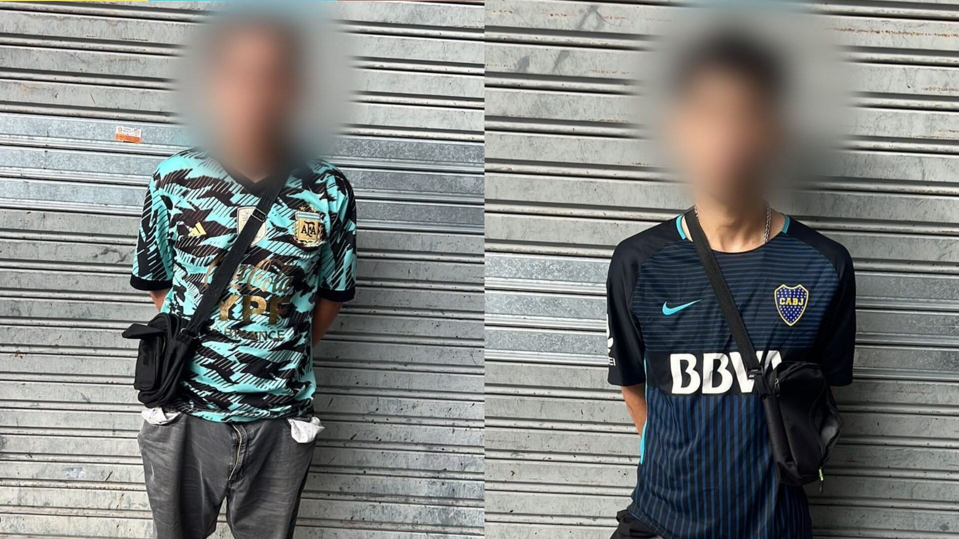 Los dos detenidos, un argentino de 35 años y un chileno de 28. 