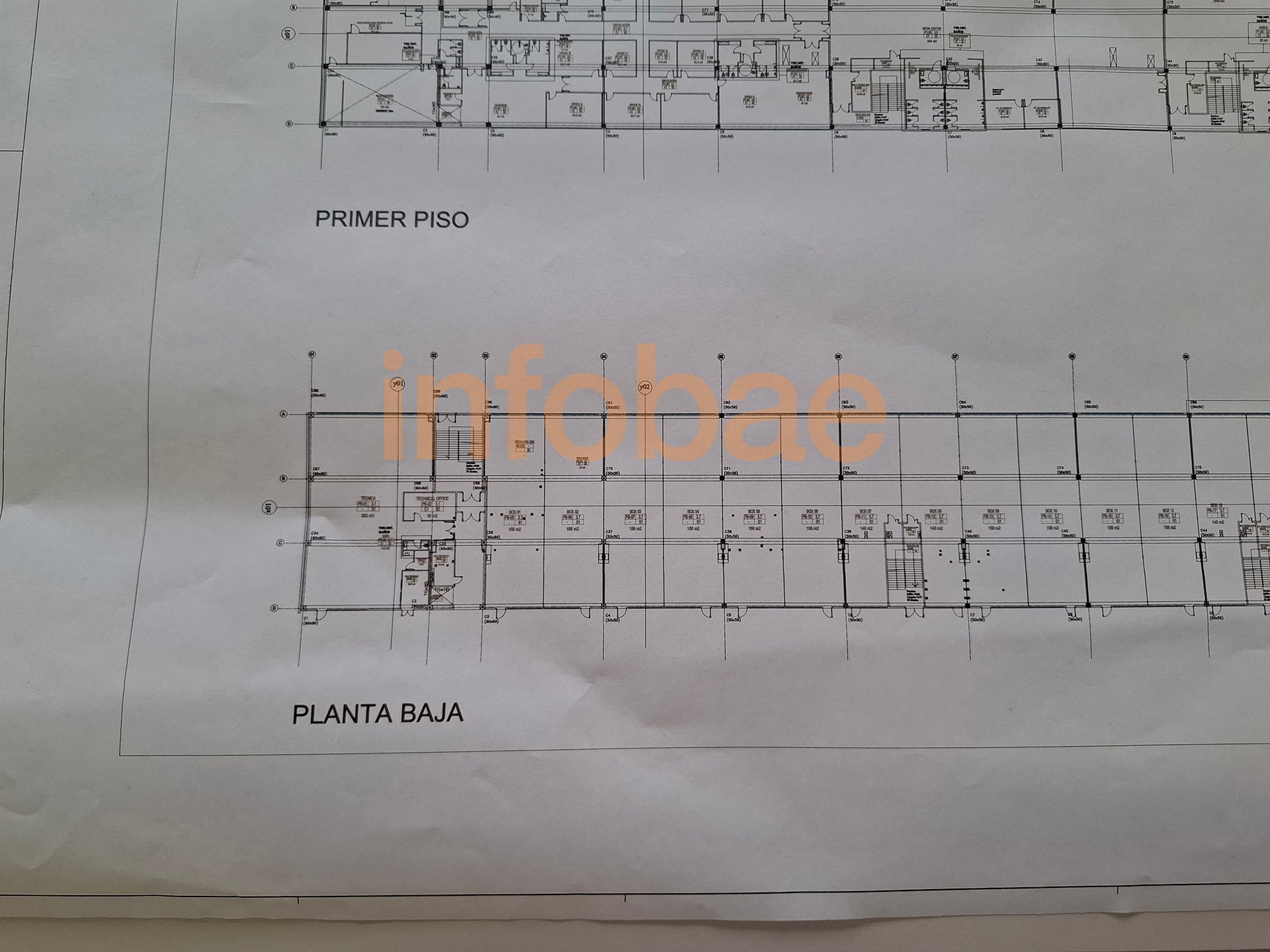 Planos de los nuevos boxes del Autódromo de Buenos Aires 