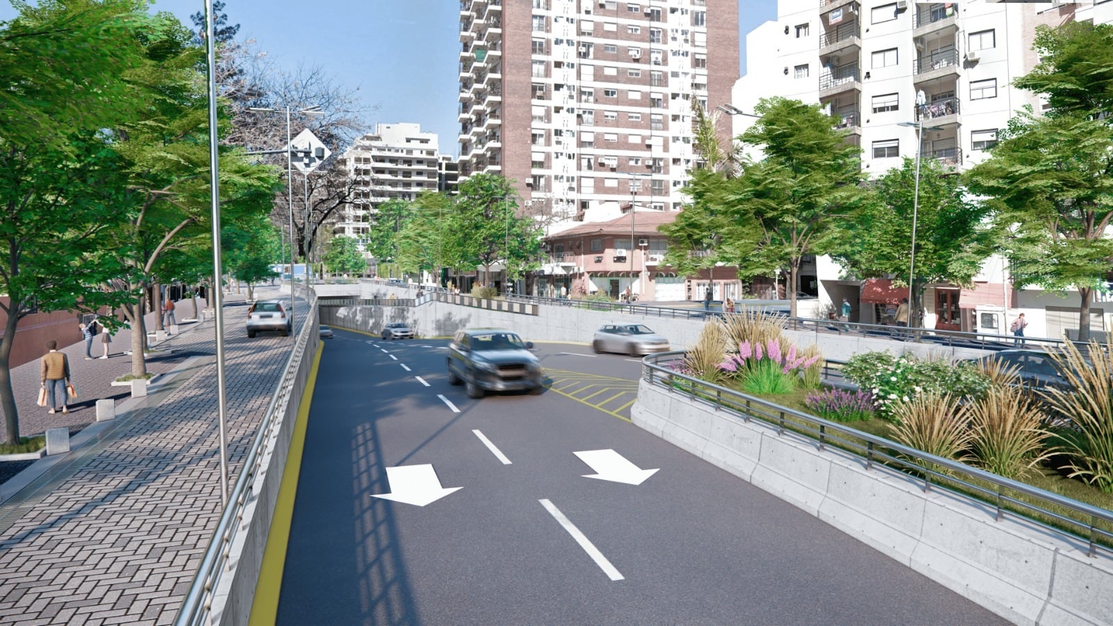 Villa Urquiza: desde este miércoles se activarán cortes y desvíos de tránsito por la obra del Paso Bajo Nivel