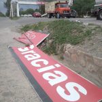 Voladura de techos y árboles caídos: un temporal provocó destrozos en el sur de Córdoba