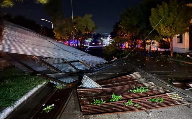 A raíz de los destrozos, suspendieron las clases (Facebook: Agroverdad)