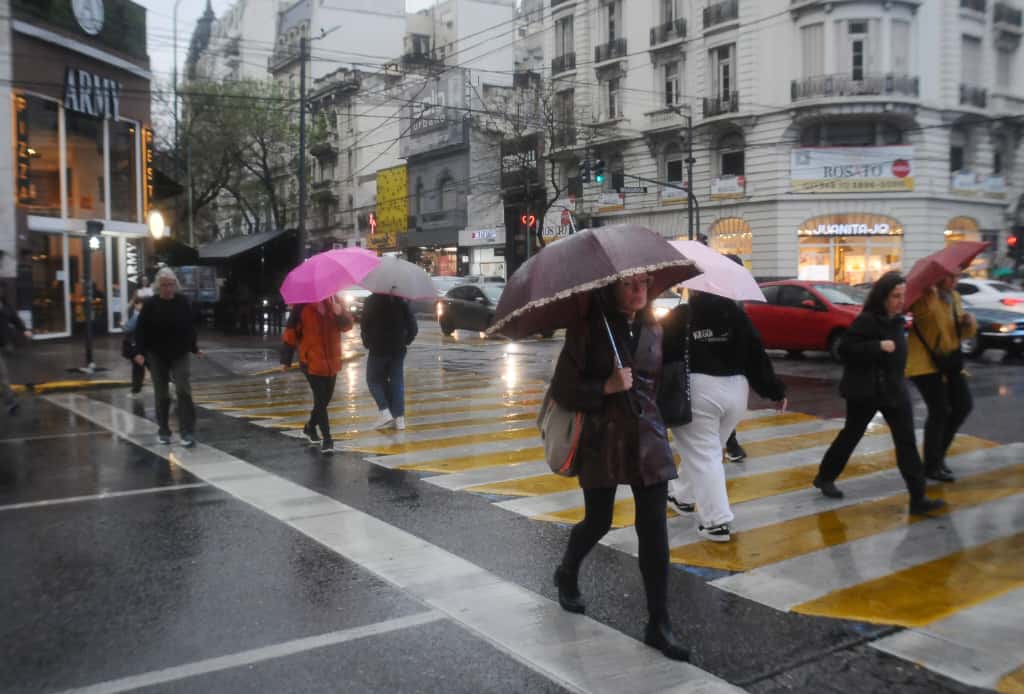 El Servicio Meteorológico Nacional anunció lluvia para el AMBA a partir de este miércoles (Fotografía: Maximiliano Luna)