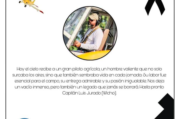 Accidente de aeronave agrícola en Guatemala deja un muerto