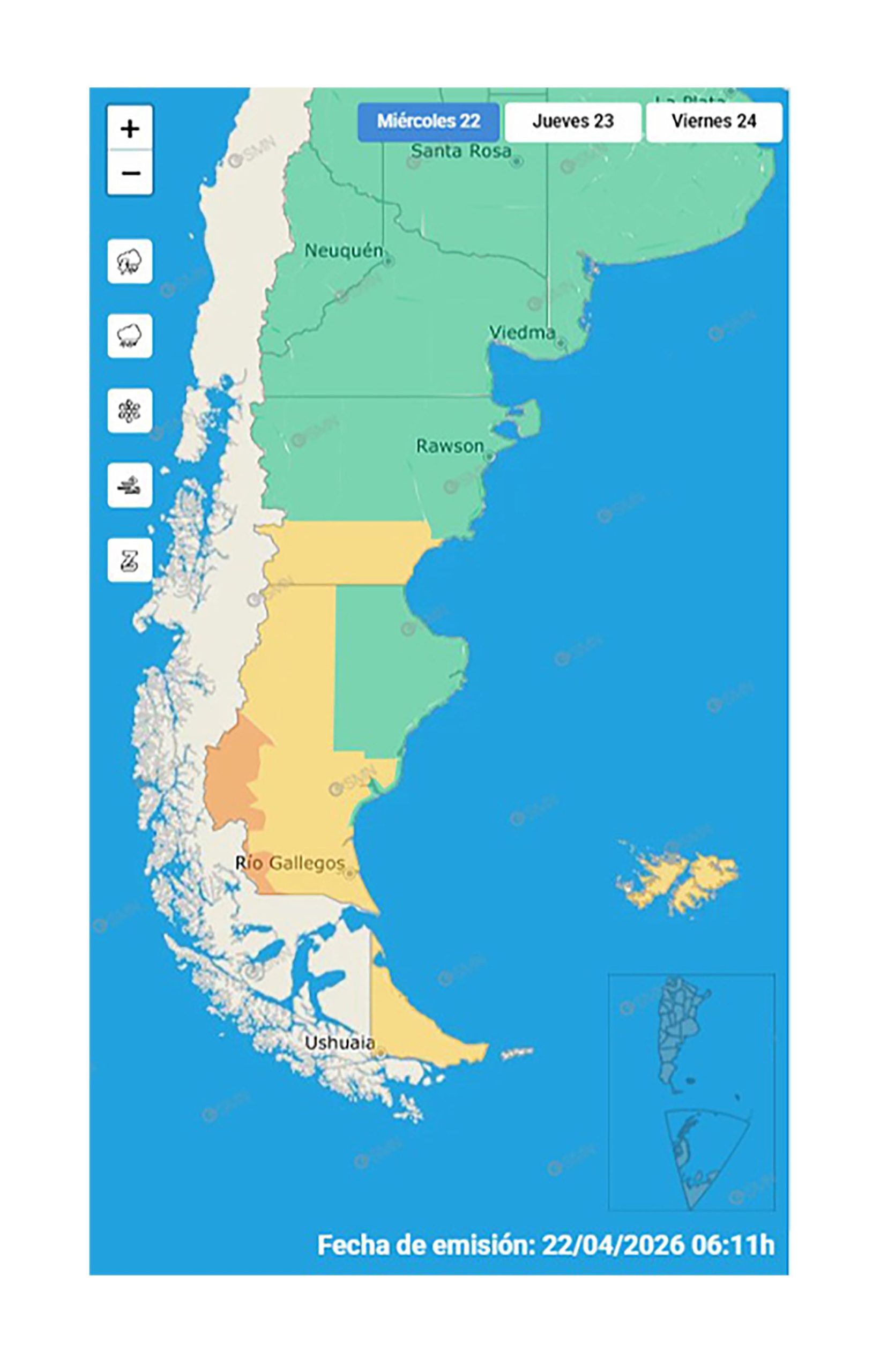 Aire más fresco en el AMBA: leve baja de temperatura y semana sin lluvias