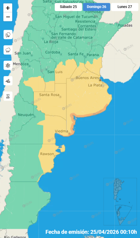 Alerta por fuertes vientos en Buenos Aires: a partir de cuándo se prevén las ráfagas más intensas