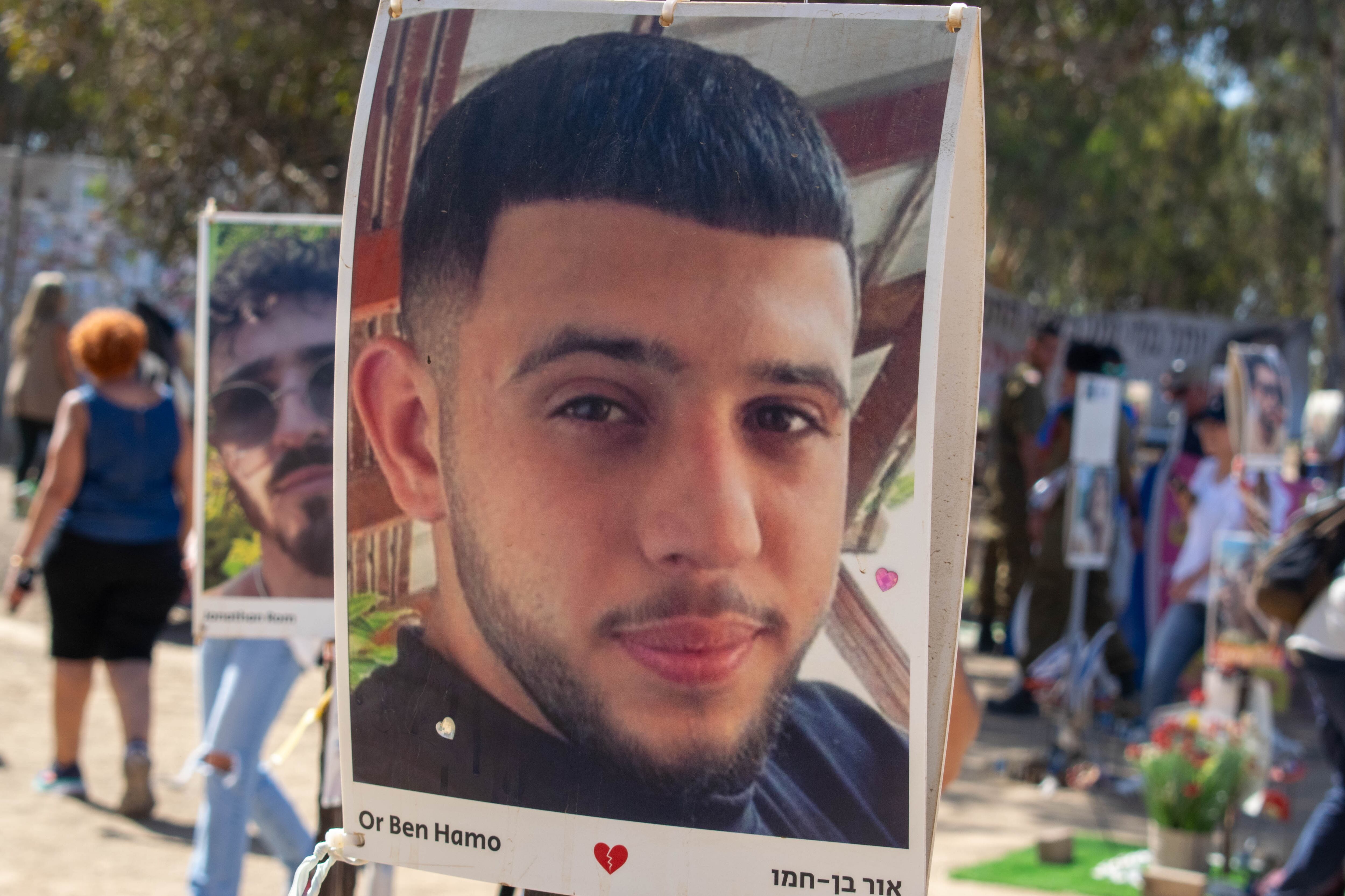 Or Jaim Ben Hamo, el menor de 9 hermanas, fue asesinado en la curva de la ruta 232 que conecta las comunidades del sur de Israel (Alejo Sánchez Piccat)