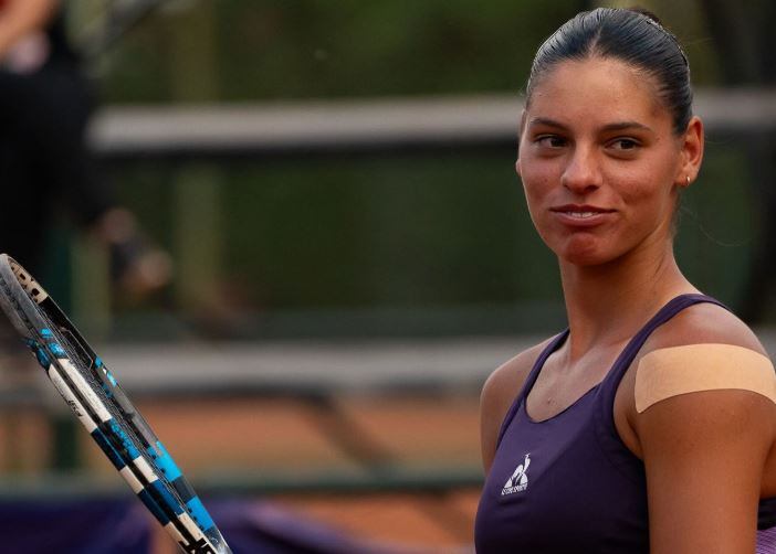 Carla Markus, una de las promesas del tenis argentino