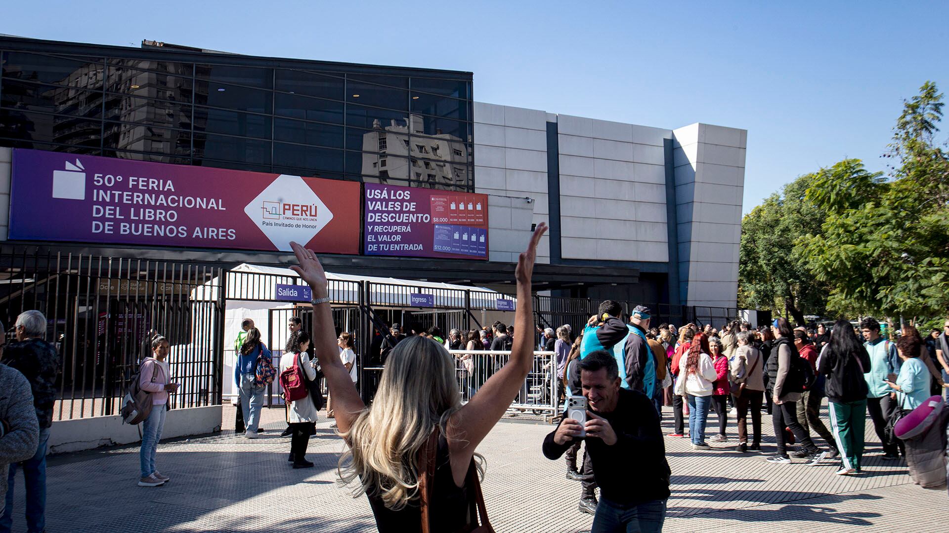 La Feria del Libro de Buenos Aires festeja sus 50 ediciones..