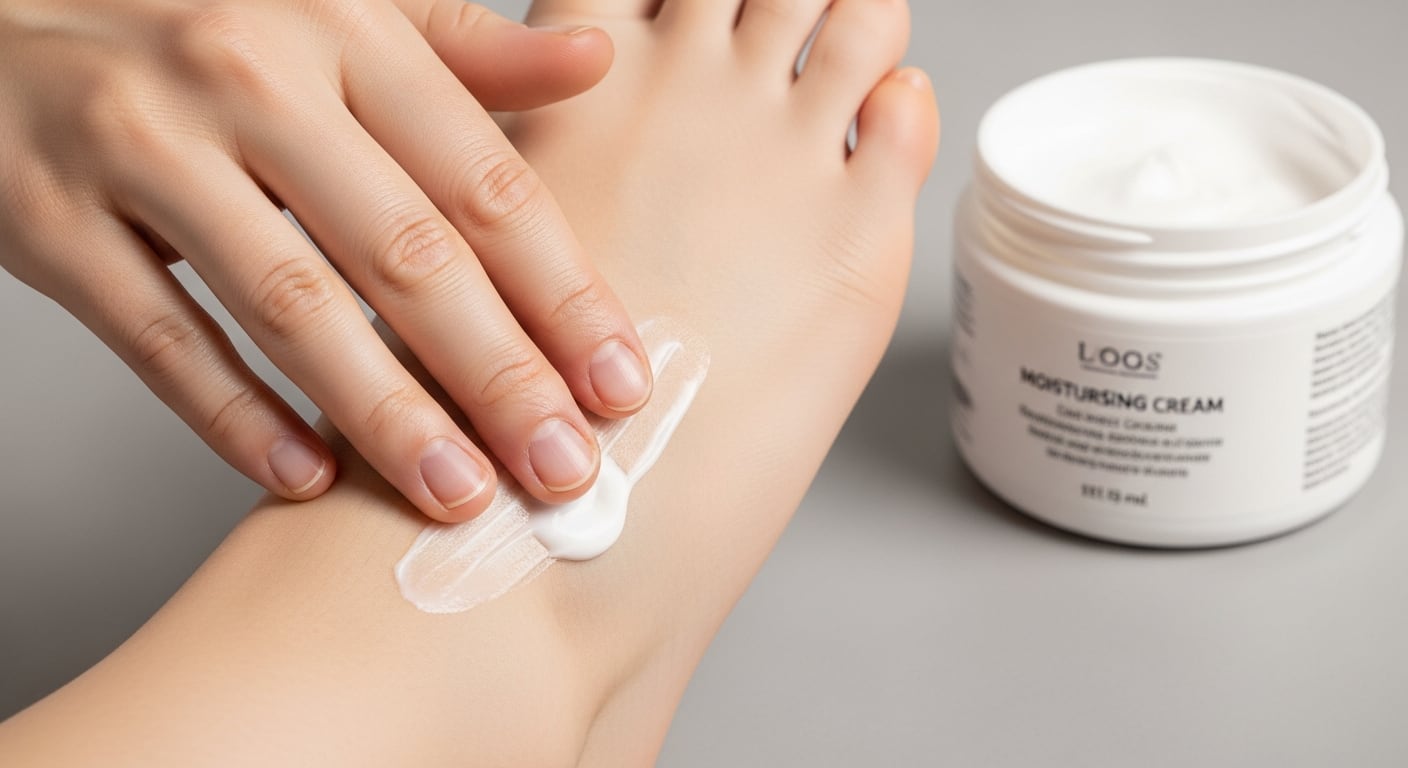 La hidratación diaria y el uso de cremas con urea ayudan a mantener la piel de los pies suave y libre de callosidades. (Imagen Ilustrativa Infobae)