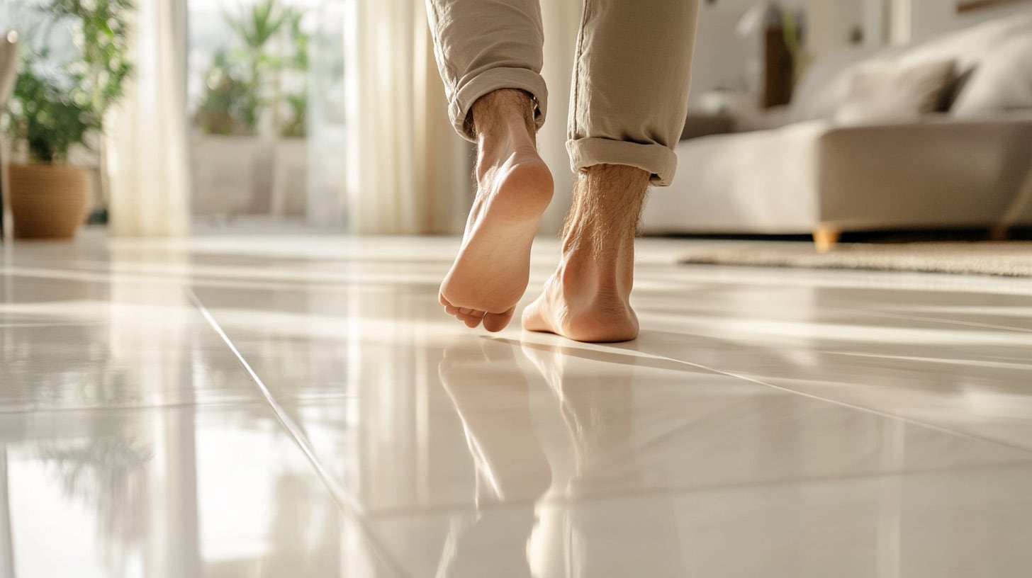 Caminar descalzo o usar zapatos apretados son acciones que favorecen la formación de callosidades, según los especialistas (Imagen Ilustrativa Infobae)