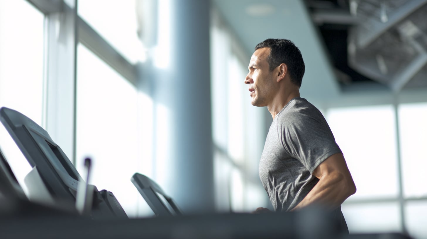 Cardio de baja o moderada intensidad, como caminar o nadar suavemente, genera menor interferencia en la hipertrofia muscular. (Imagen Ilustrativa Infobae)