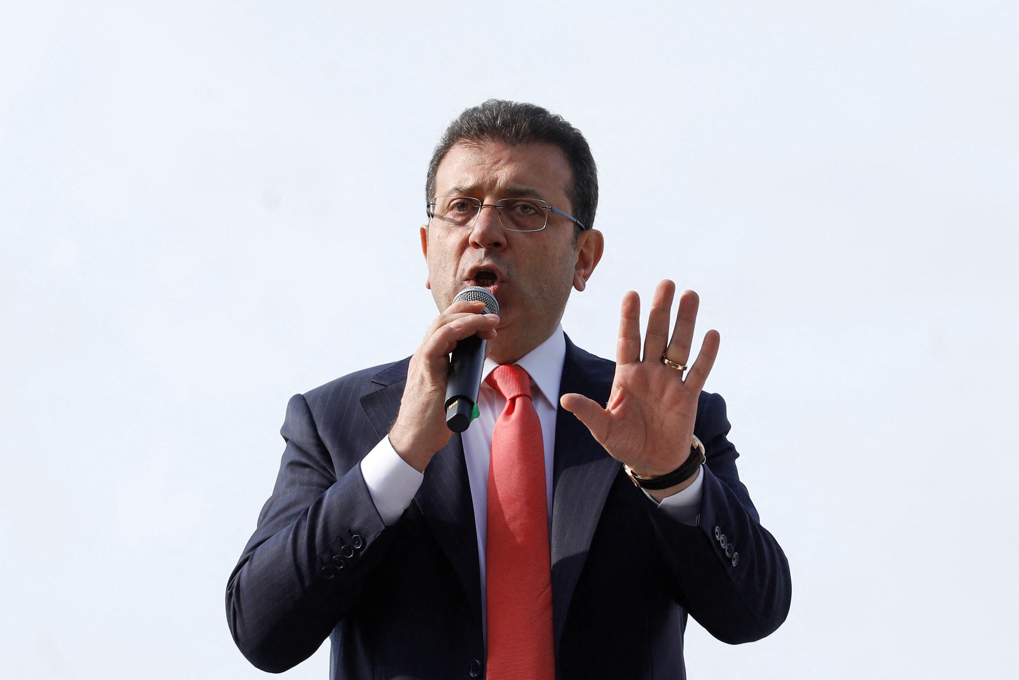 El alcalde destituido de Estambul, Ekrem Imamoglu (REUTERS)