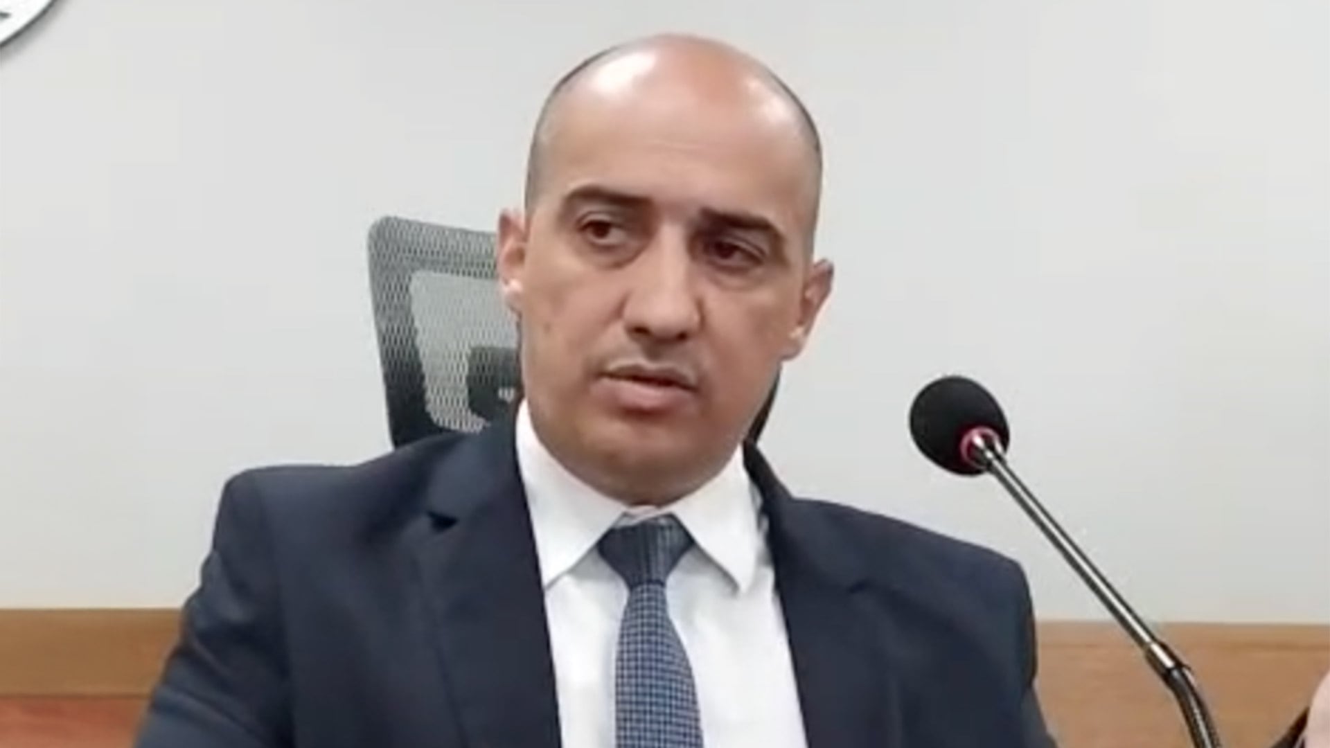 El fiscal Pablo Jávega