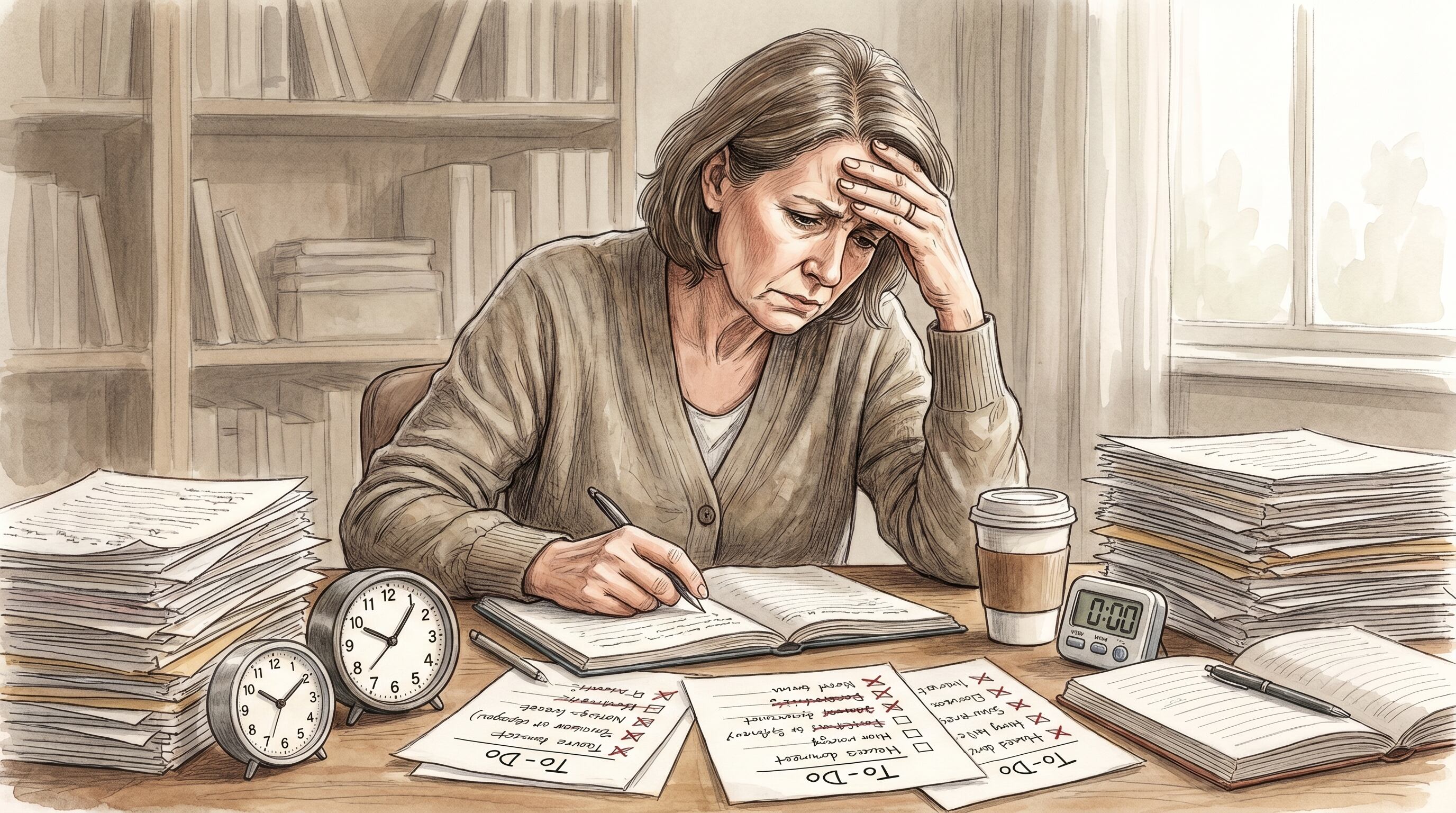 La ansiedad afecta a uno de cada cinco adultos según datos de organismos como la CDC y el NIMH en Estados Unidos (Imagen Ilustrativa Infobae)