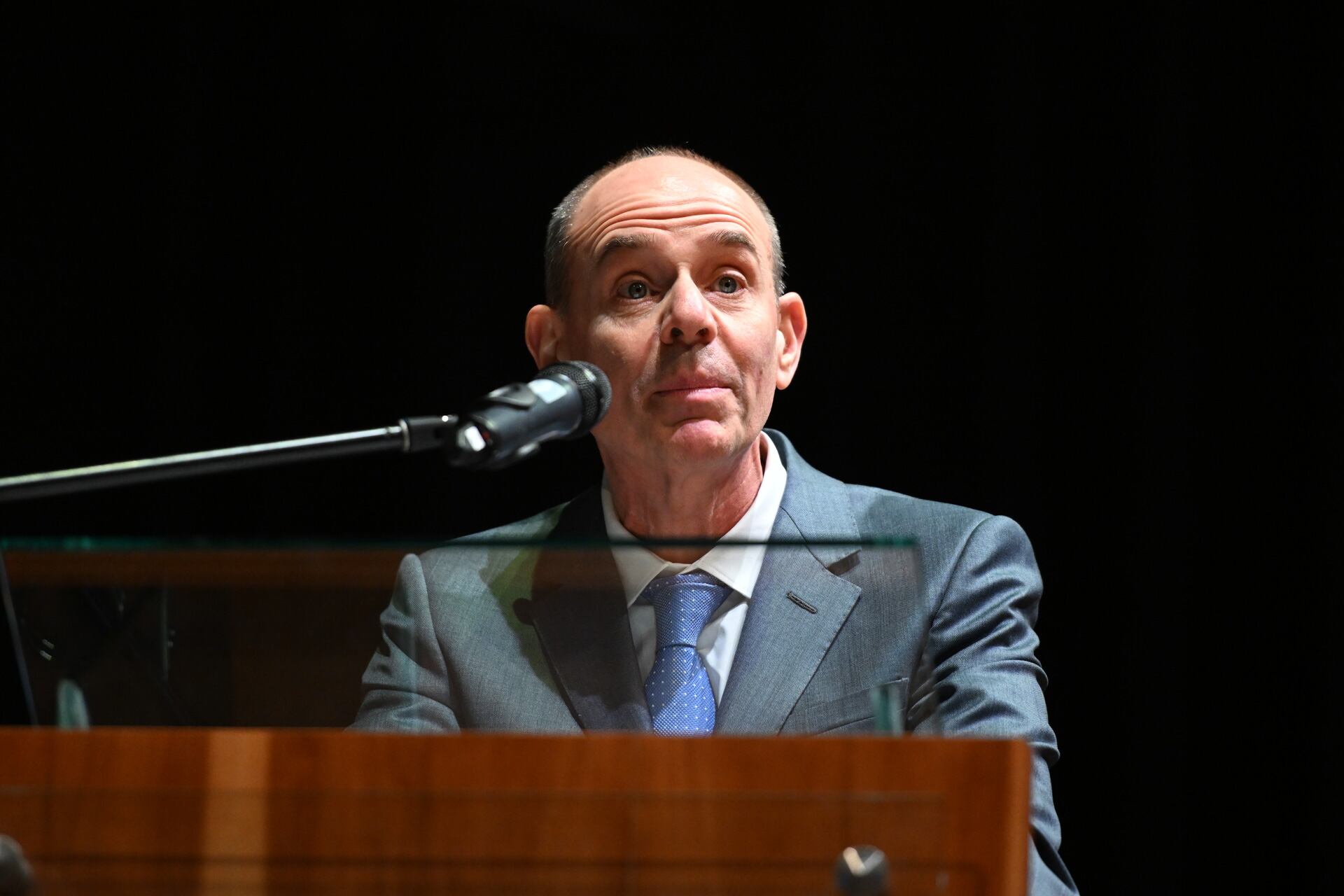 Pablo Boczkowski también fue orador en la ceremonia (Adrian Escandar)