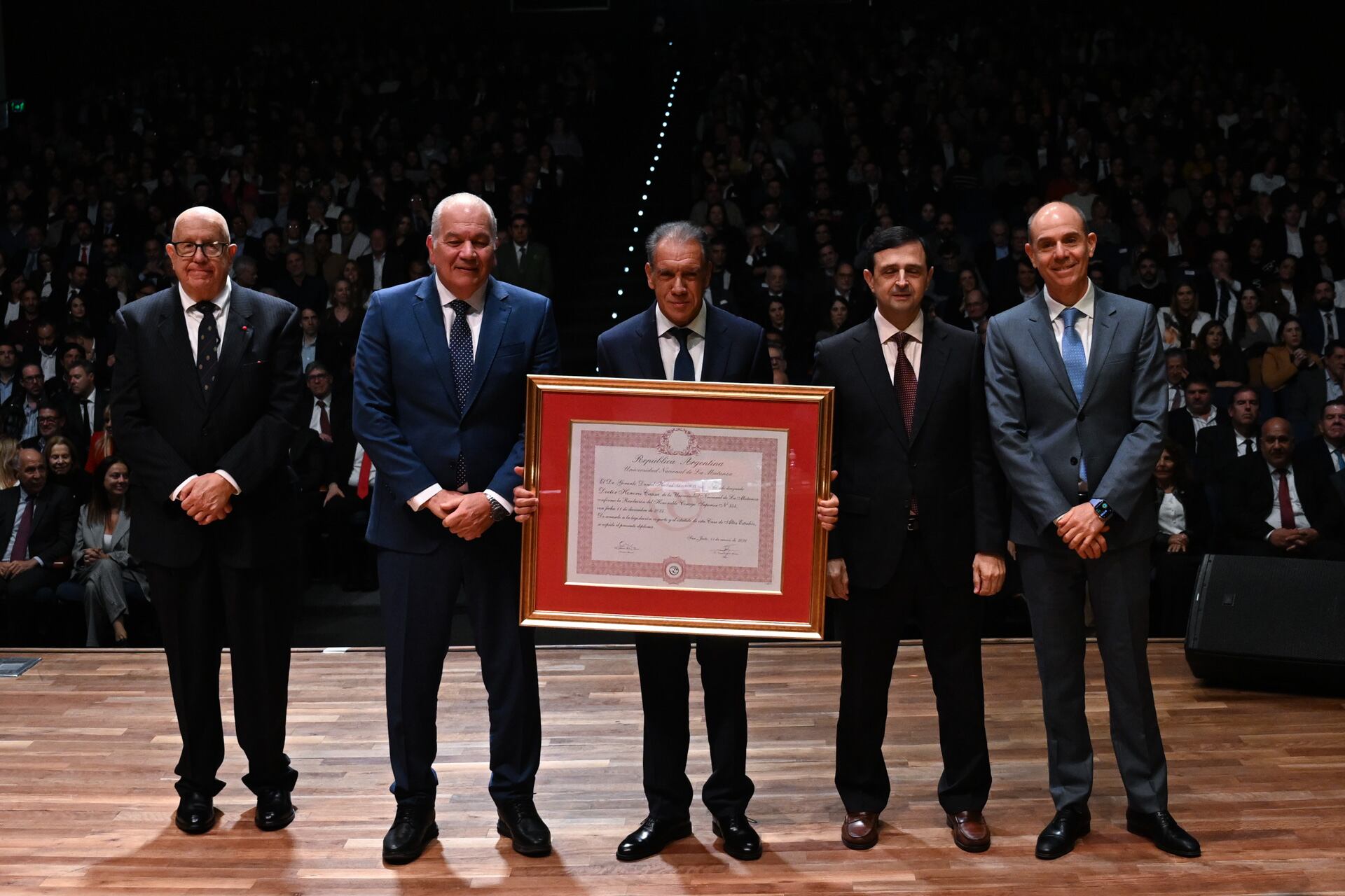 Daniel Hadad fue distinguido con el Doctorado Honoris Causa por su impacto en la transformación del periodismo en Hispanoamérica (Adrian Escandar)