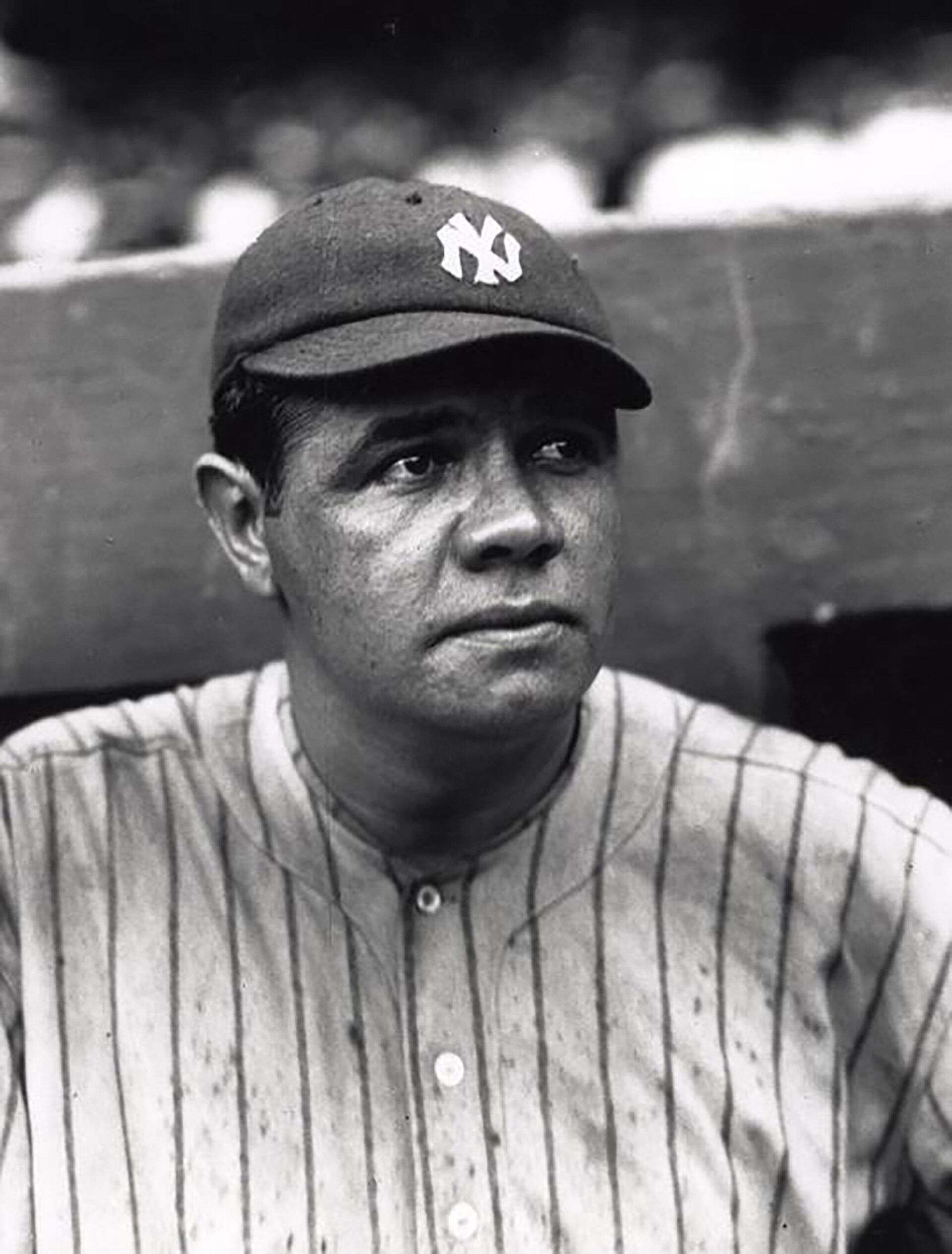 Babe Ruth fue diagnosticado en 1946 con carcinoma nasofaríngeo, un cáncer raro que afectó gravemente su salud y vida pública (National Baseball Hall of Fame and Museum)