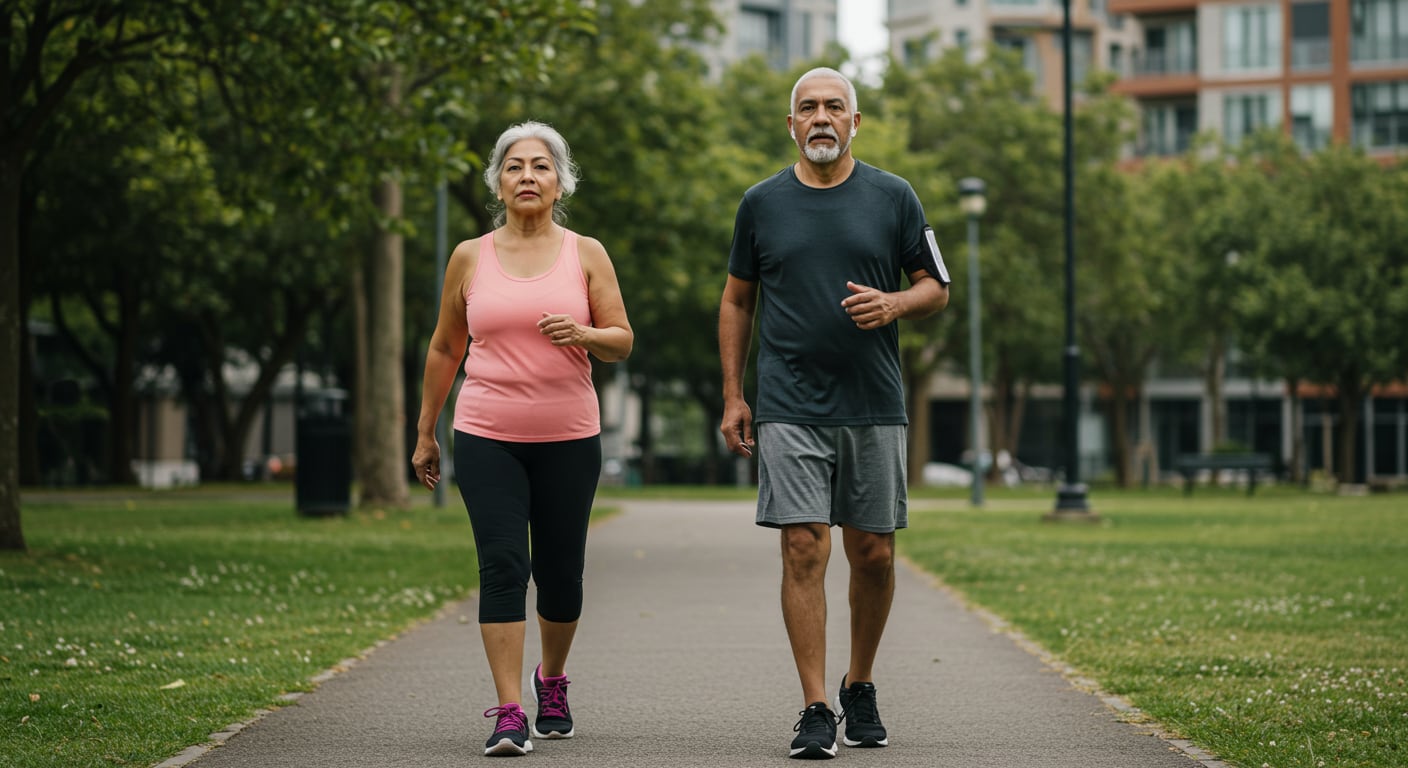 La exposición al sol durante caminatas breves tras las comidas favorece la síntesis de vitamina D en la adultez mayor ( Imagen Ilustrativa Infobae)