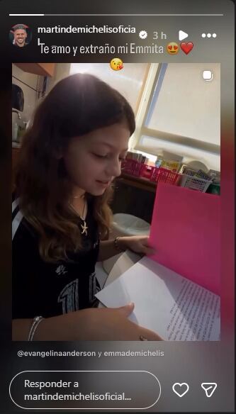 El acercamiento de Evangelina Anderson y Martín Demichelis al ver el crecimiento de su hija: “Orgullosa de vos Abrojito”