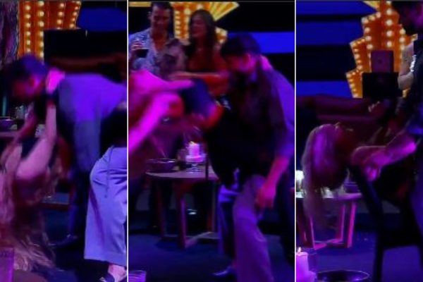 El baile sensual de Grecia Colmenares con Fabio Agostini en la fiesta de Gran Hermano: “La única que casi se lo come”