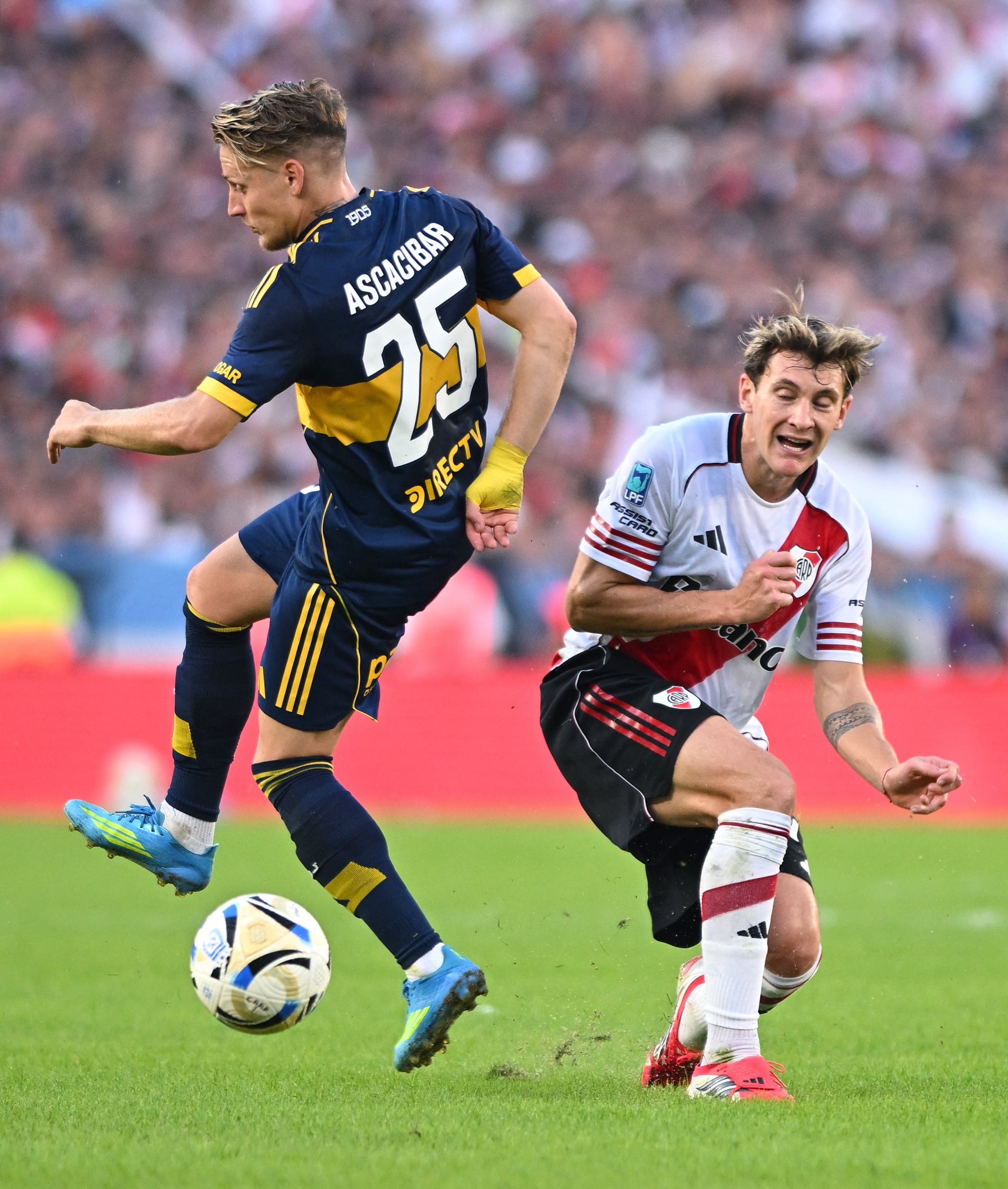 Facundo Colidio fue uno de los puntos más bajos de River Plate (Crédito: Reuters/Rodrigo Valle)