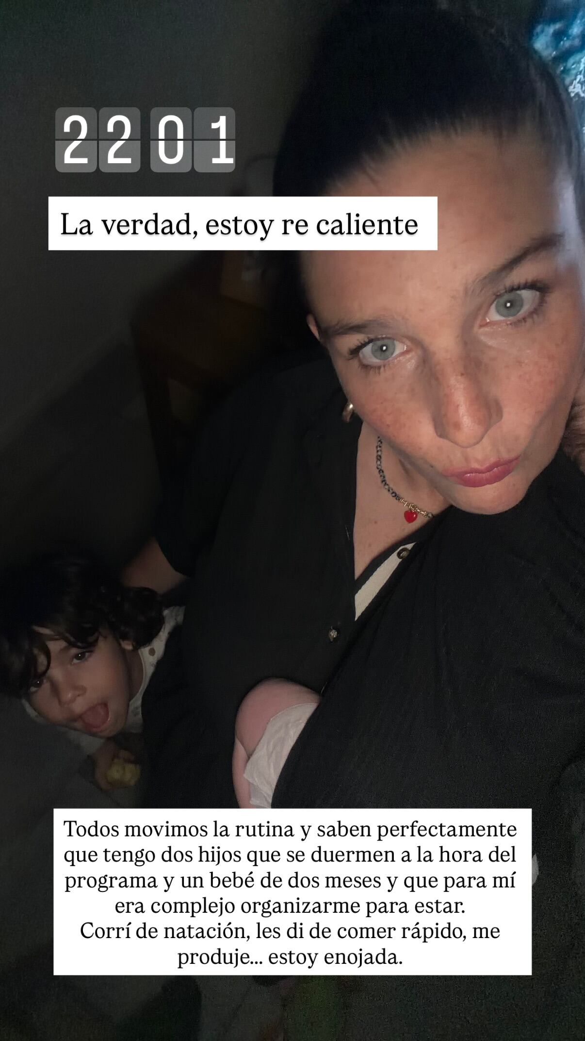 “Me pareció poco cordial y poco considerado”, se despachó la influencer contra el ciclo de Ángel de Brito (Instagram)