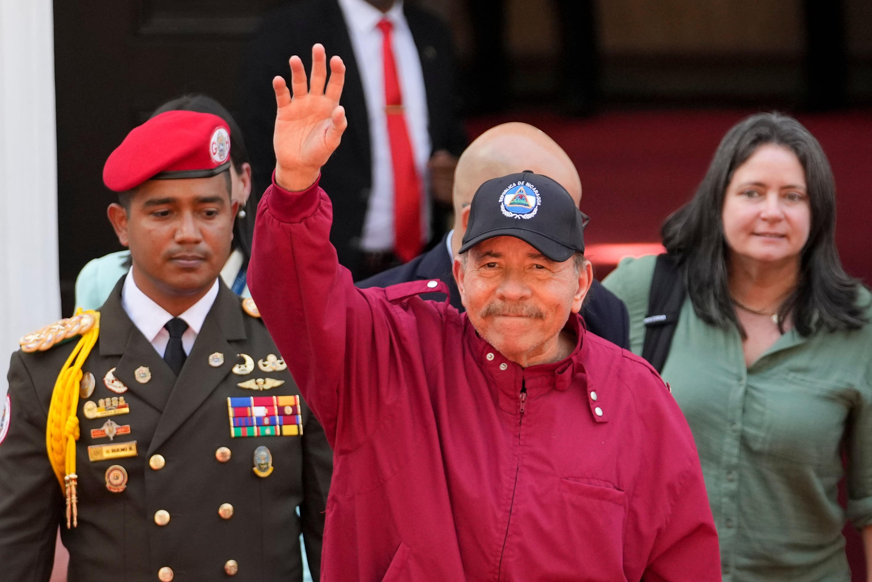 ARCHIVO -El presidente Daniel Ortega nunca utilizó la Casa de los Pueblos como residencia oficial desde su regreso al poder en 2007. /(AP Foto/Matías Delacroix, archivo)