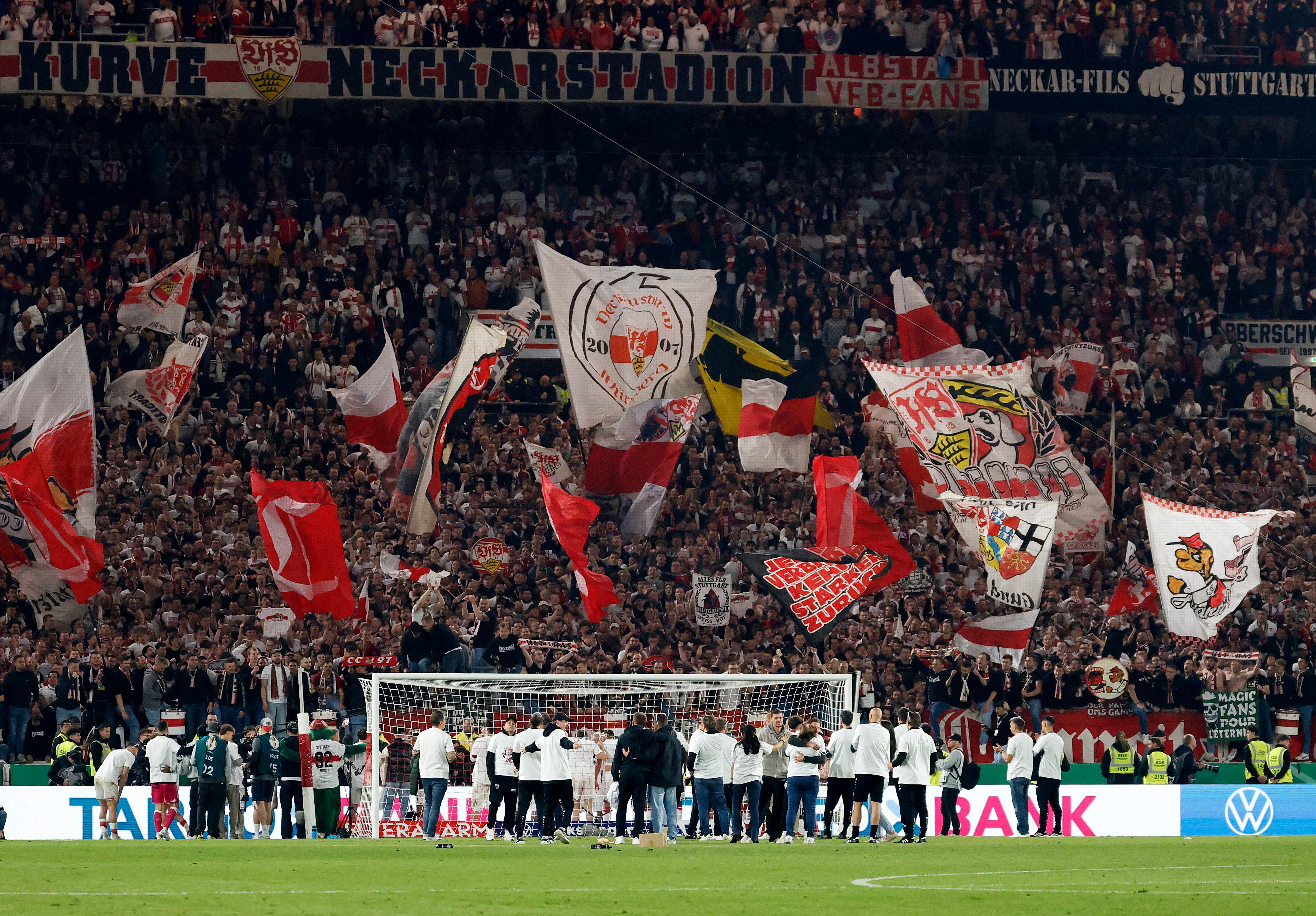 El Stuttgart se medirá ante el Bayern de Múnich por el título el 23 de mayo (REUTERS/Heiko Becker)