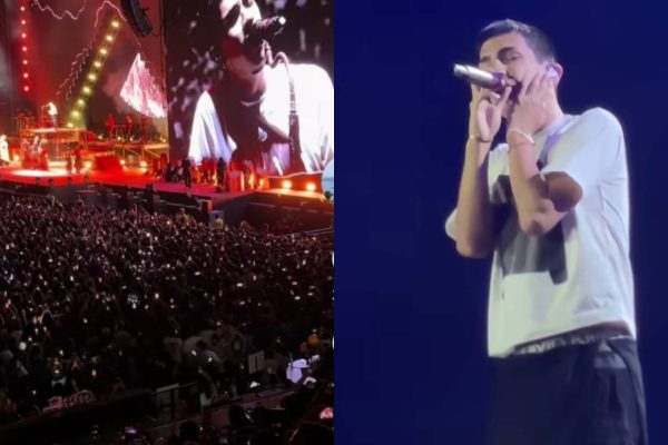 El incómodo momento de Milo J que lo obligó a frenar su show en Colombia: “Si van a tirar algo, tírenlo bien”