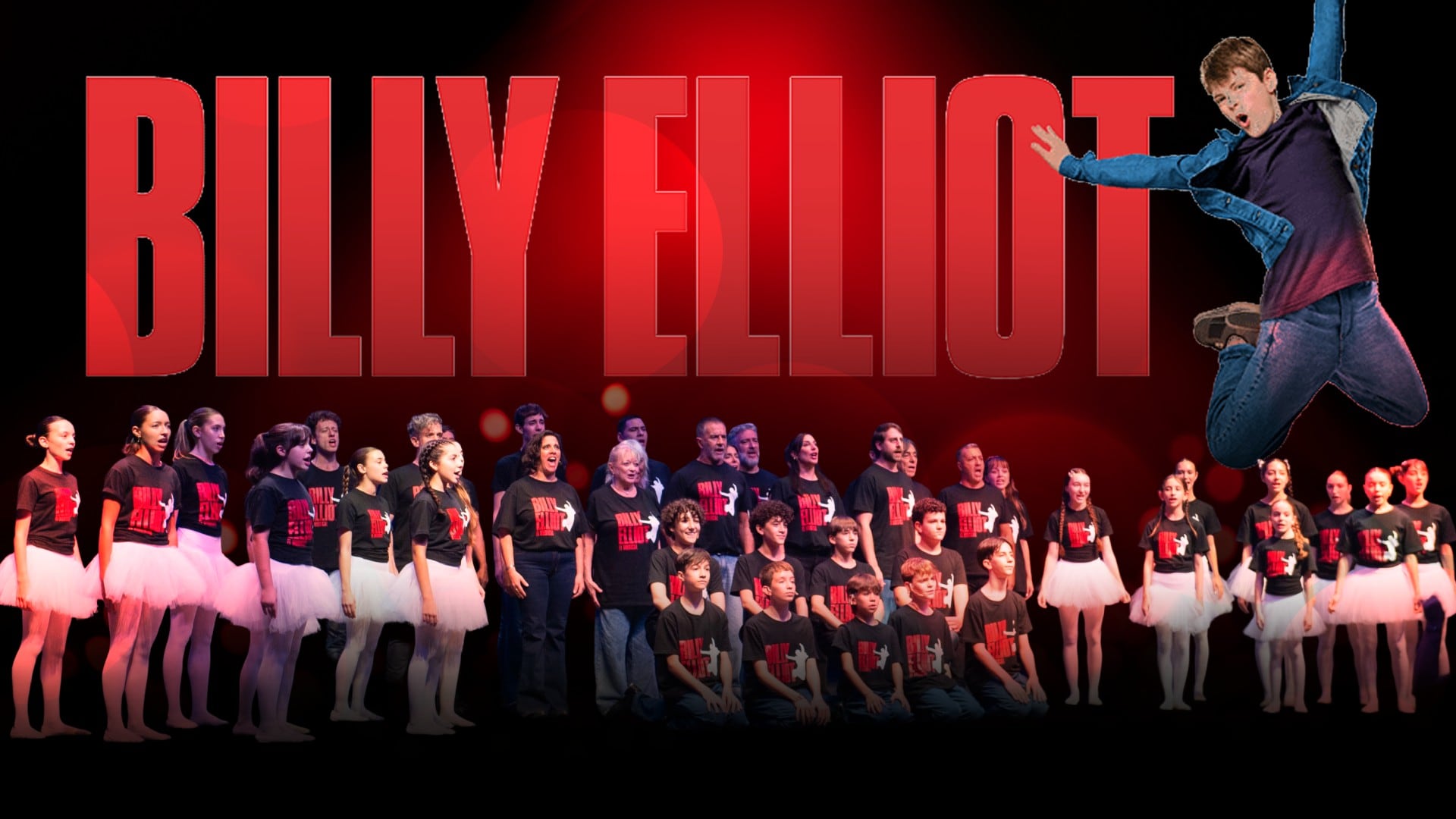 La compañía de Billy Elliot el musical se presenta en escena, marcando su esperado estreno en Argentina