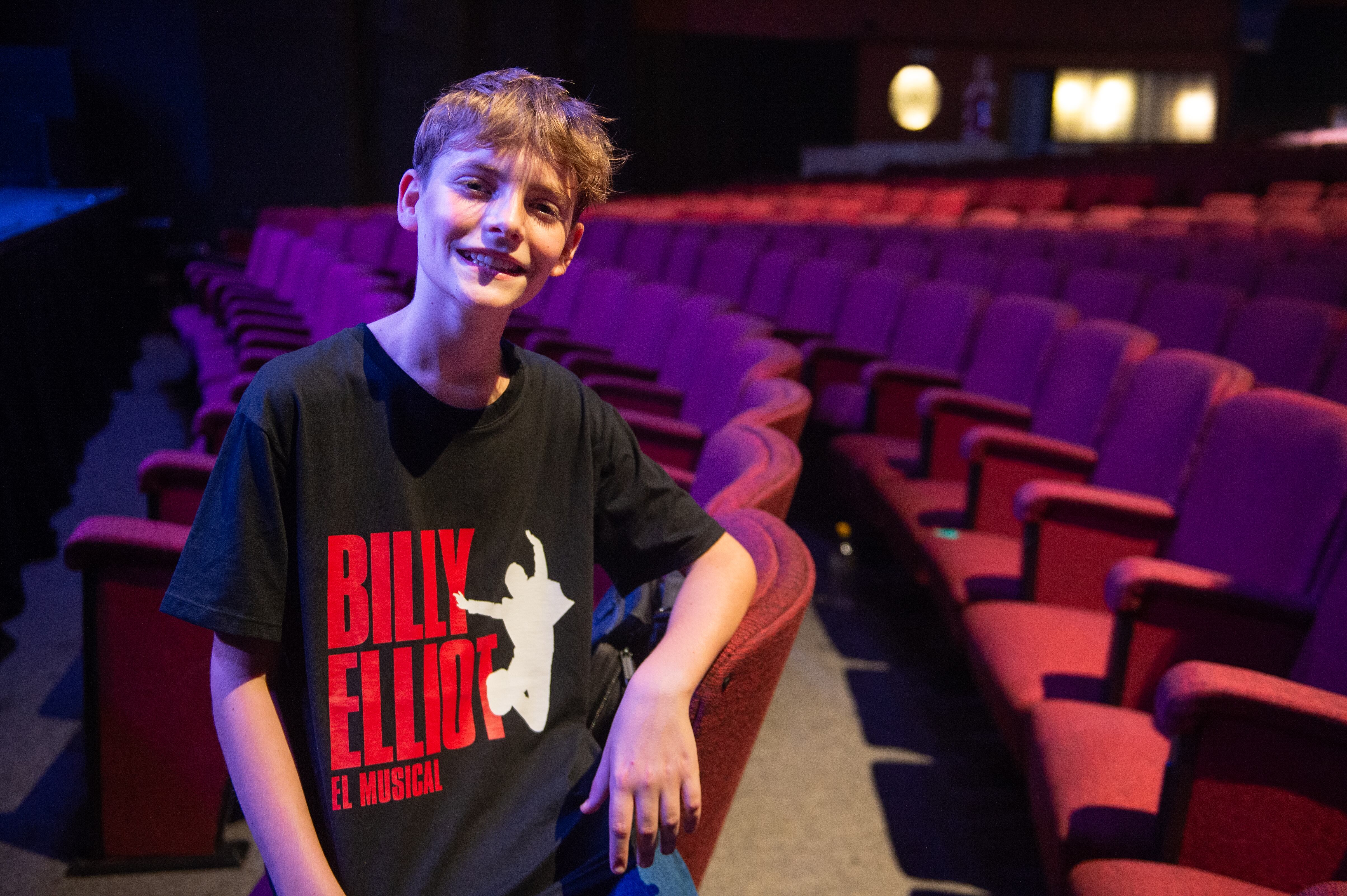 Joaquín Mondino, el santafesino de 12 años elegido para interpretar a Billy Elliot Crédito: Jaime Olivos