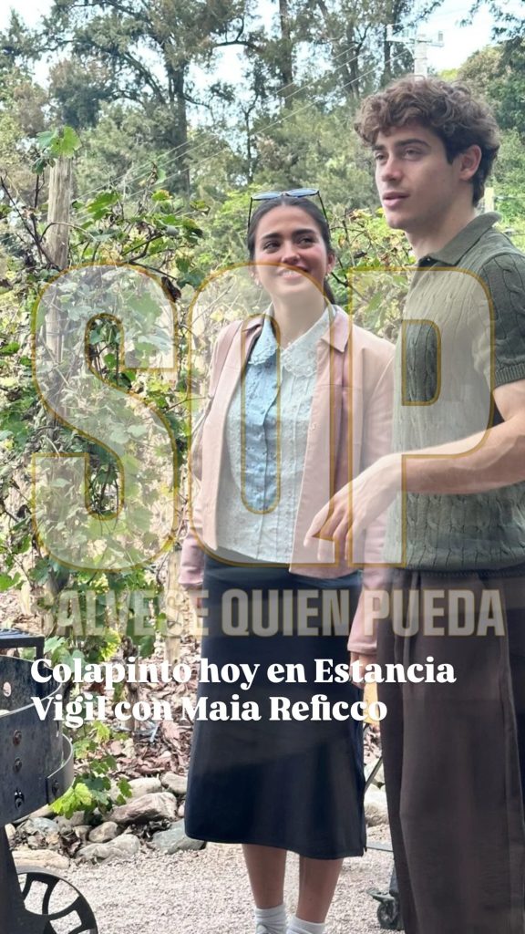 El romántico gesto de Maia Reficco a Franco Colapinto en público previo a su exhibición en Buenos Aires