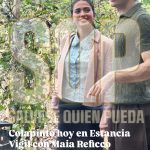 El romántico gesto de Maia Reficco a Franco Colapinto en público previo a su exhibición en Buenos Aires