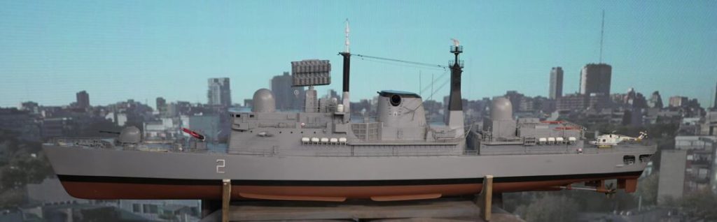 El sentido homenaje del Club Argentino de Modelismo Naval: la historia de Malvinas en barcos a escala