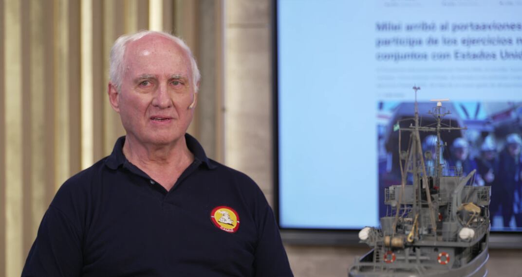 La construcción de los barcos a escala implica hasta 6.000 horas de trabajo manual y esfuerzo en equipo, según Juan Carlos Lago (Infobae en Vivo)