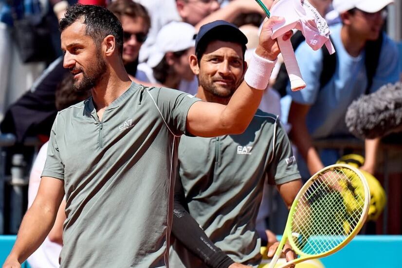 El tenista salvadoreño Marcelo Arévalo, junto a Mate Pavić, consolida su paso en el Abierto de Madrid 2026 al acceder a la ronda de los ocho mejores./(Marcelo Arévalo)