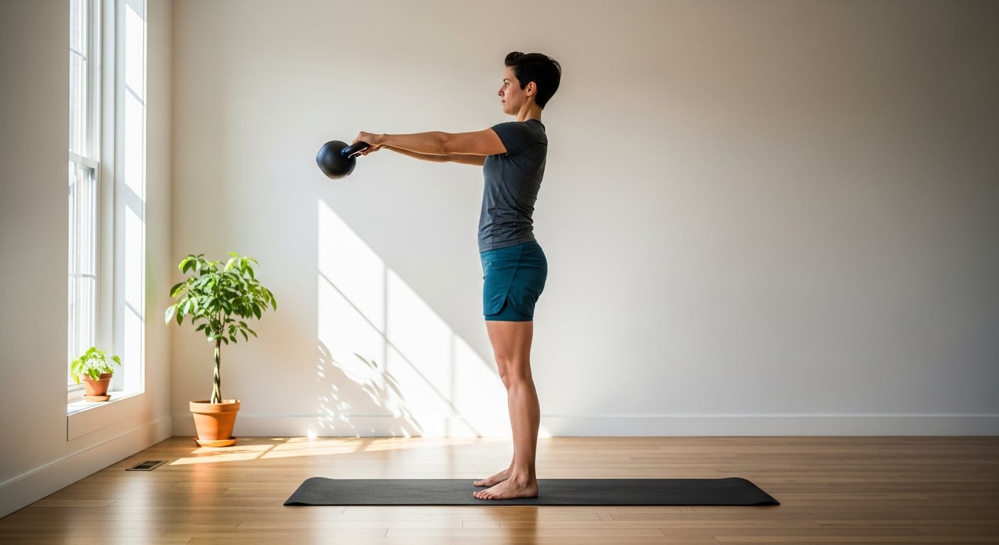 El entrenamiento funcional con pesas rusas se adapta a todos los niveles de experiencia. (Imagen Ilustrativa Infobae)