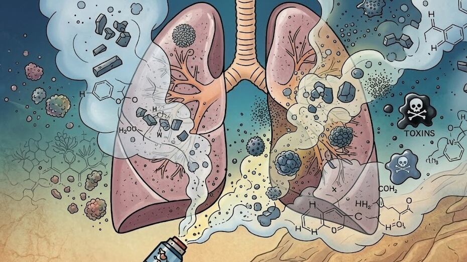 El uso de cigarrillos electrónicos sin nicotina ha crecido entre adolescentes y adultos como alternativa al tabaco convencional (Imagen Ilustrativa Infobae)