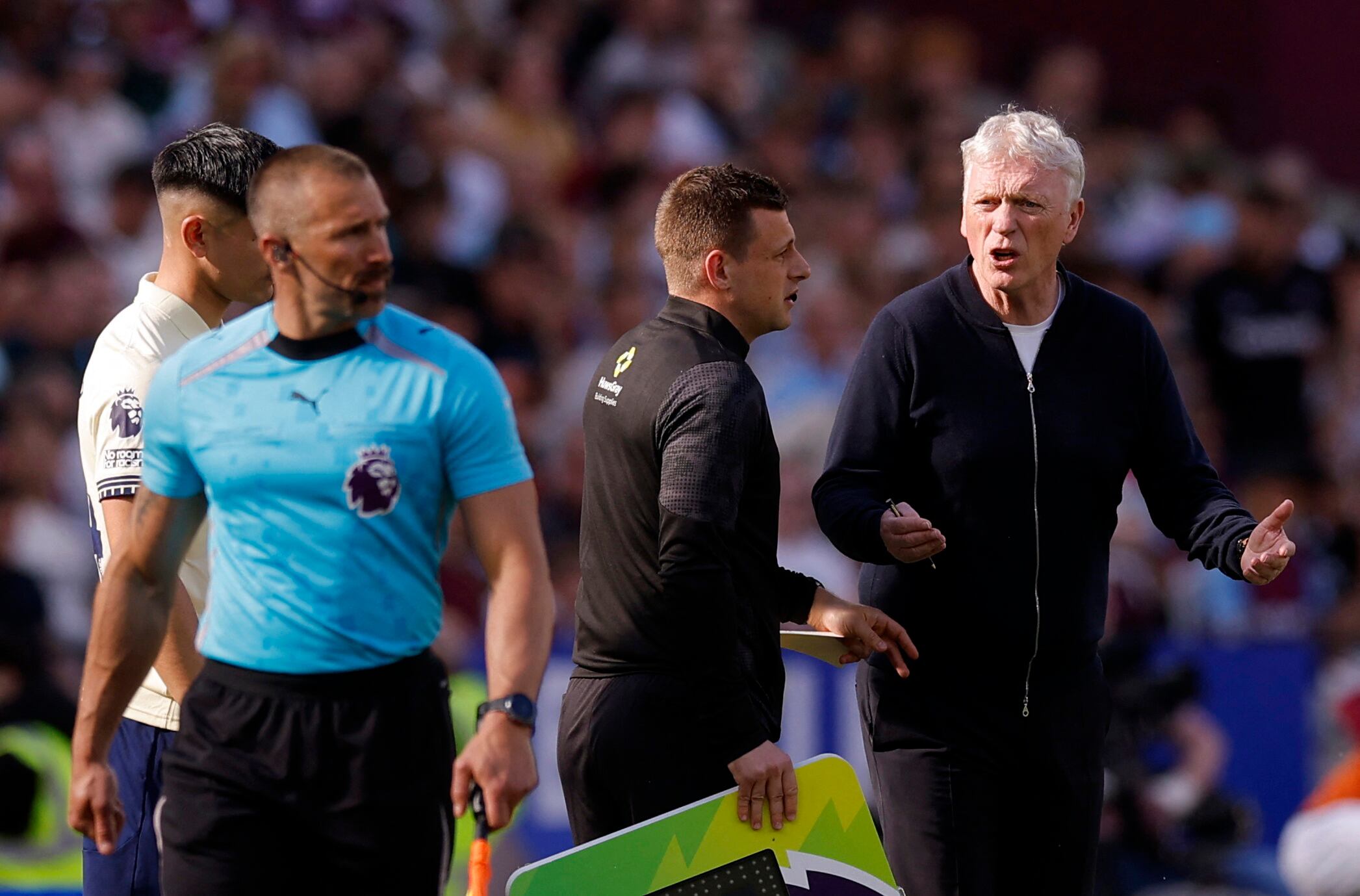 El reciente partido entre Everton y West Ham United expuso los problemas del VAR y el arbitraje (Foto Reuters/Andrew Couldridge)