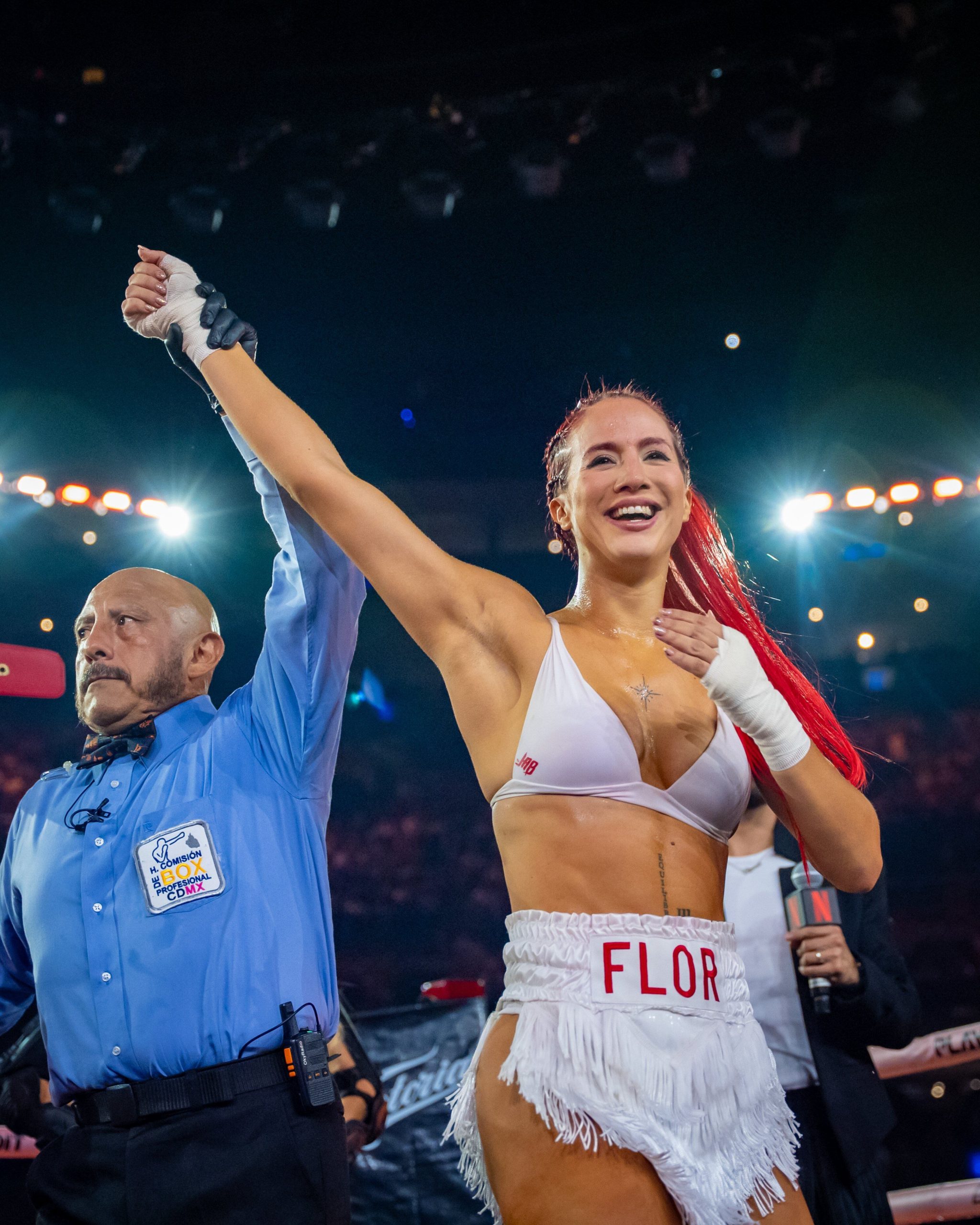 Flor Vigna cumplió su sueño y se consagró campeona de boxeo en México: “Me abrazaron cuando no tenía ganas de vivir”