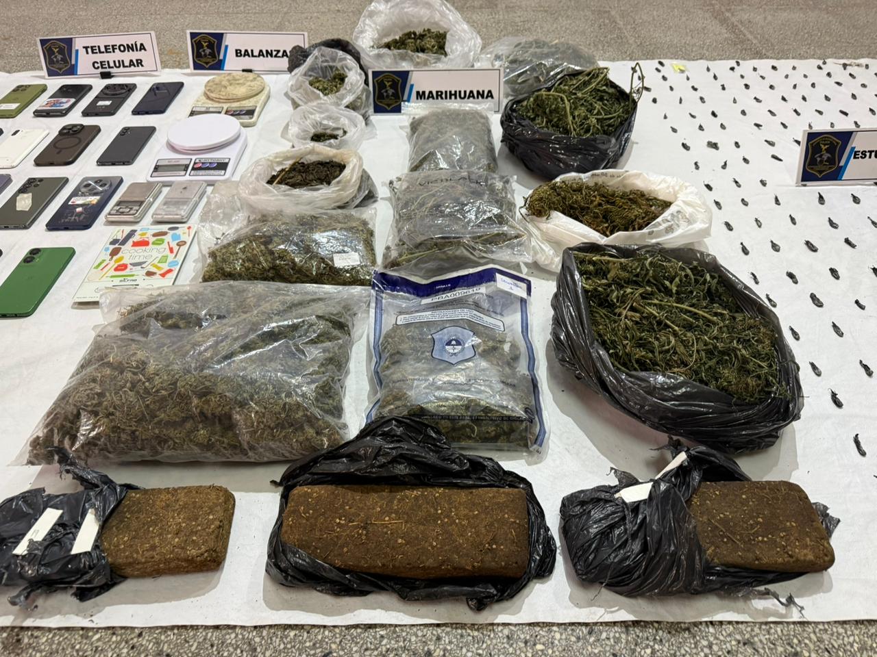 Fueron 30 los allanamientos que se realizaron en simultáneo