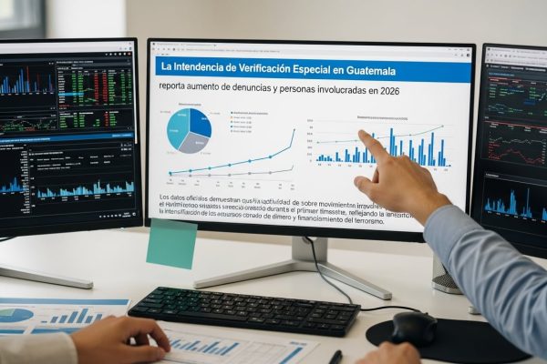 Guatemala: Las denuncias por lavado de dinero y financiamiento del terrorismo registraron un aumento en marzo de 2026