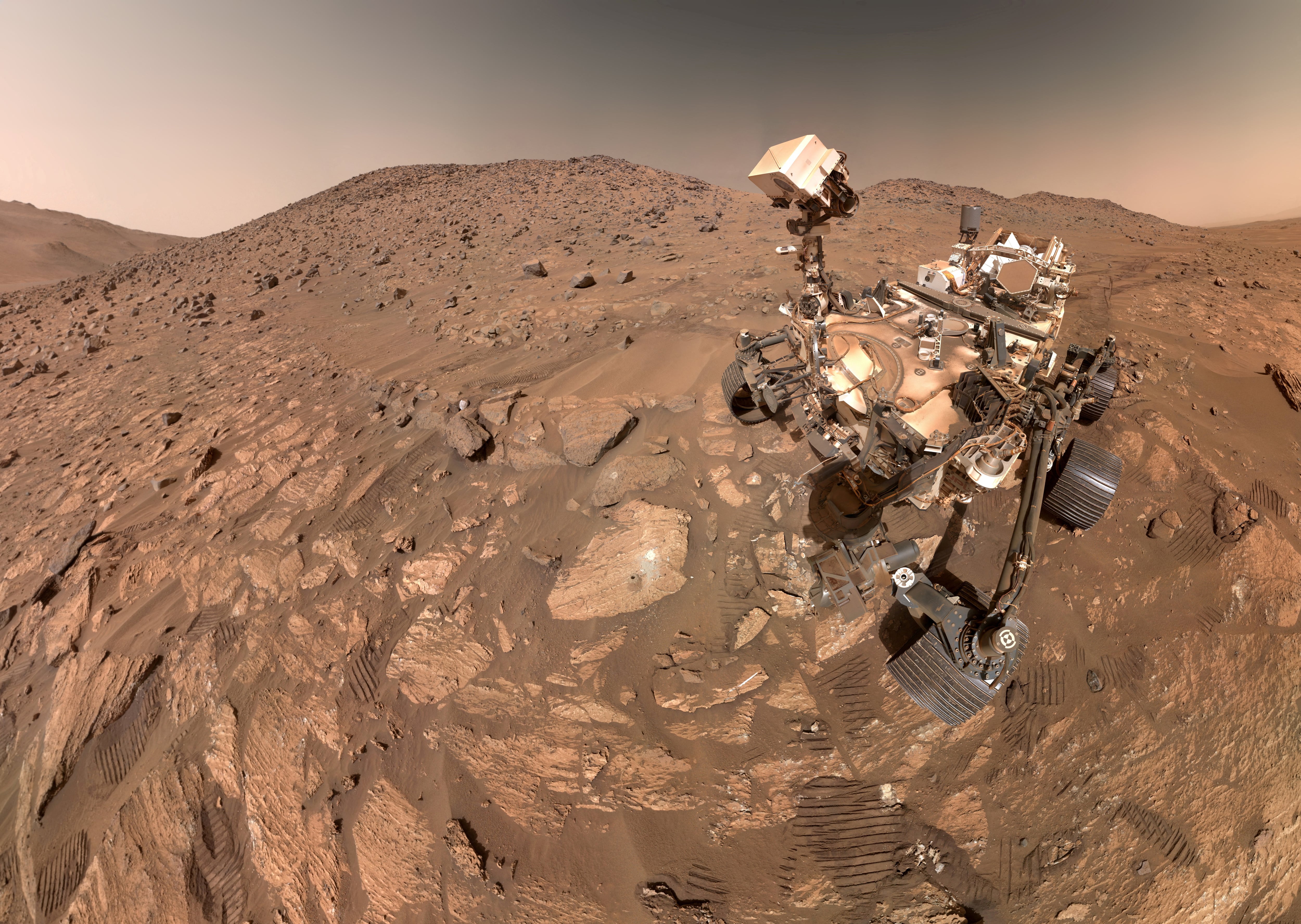 El rover Curiosity identificó más de 20 moléculas orgánicas en rocas marcianas del cráter Gale usando una innovadora técnica de química húmeda./Archivo NASA/JPL-Caltech/