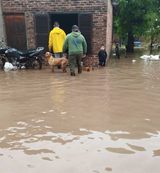 Las autoridades desplegaron operativos de asistencia (Municipalidad de Los Juríes)